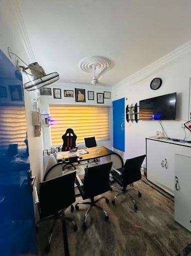 Staff desks at Renew Coder, Trehan Building, Batala